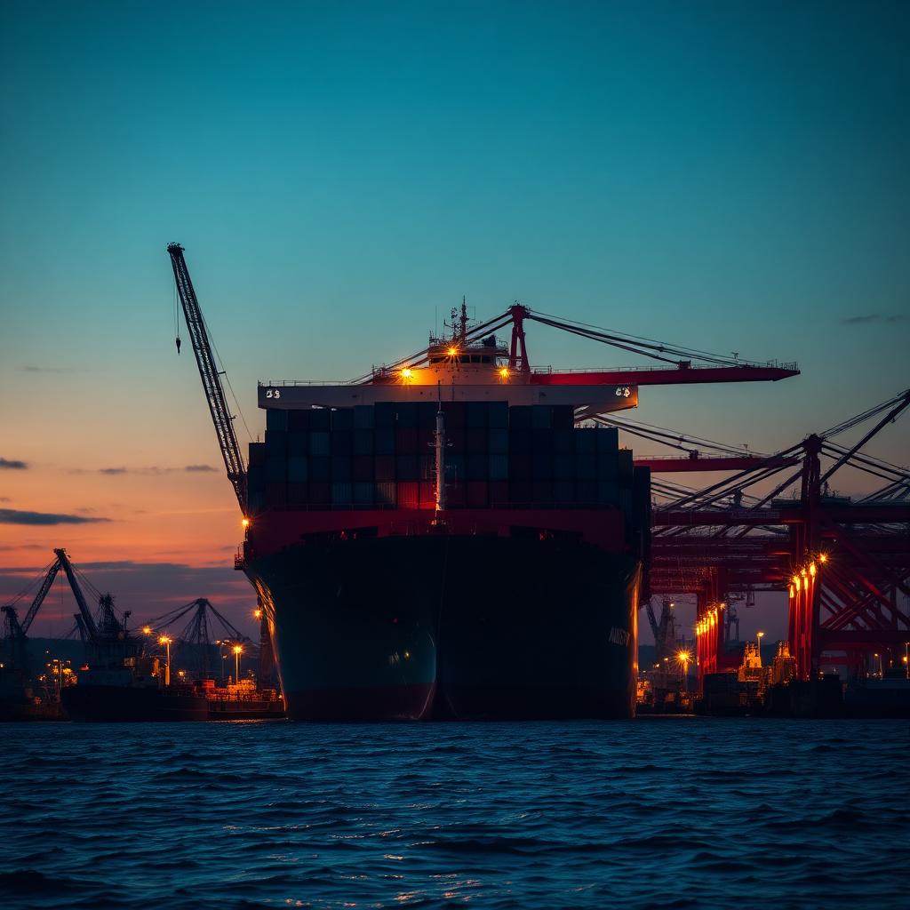 An importer clearing a regional port